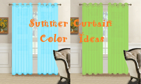 Update Your House Interior with these Great Summer Curtain Ideas
