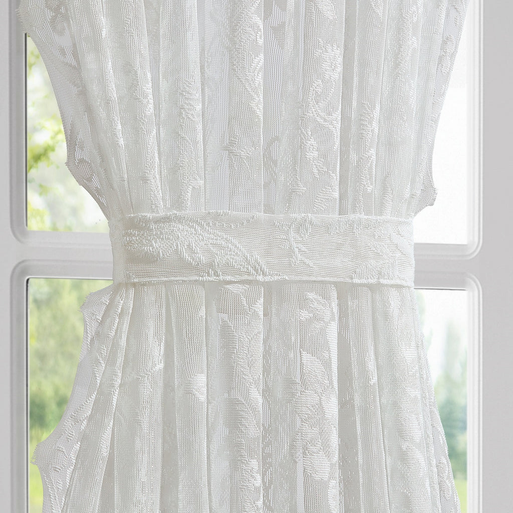 WARM HOME DESIGNS Elegant French Door Curtains with 2 Tie-backs