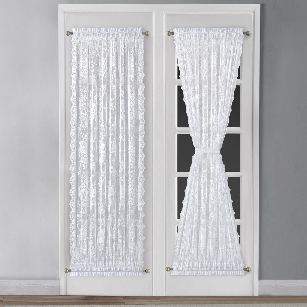 WARM HOME DESIGNS Elegant French Door Curtains with 2 Tie-backs